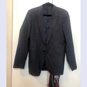 Paul Smith PS blazer. Dark Grey/Blue. 38